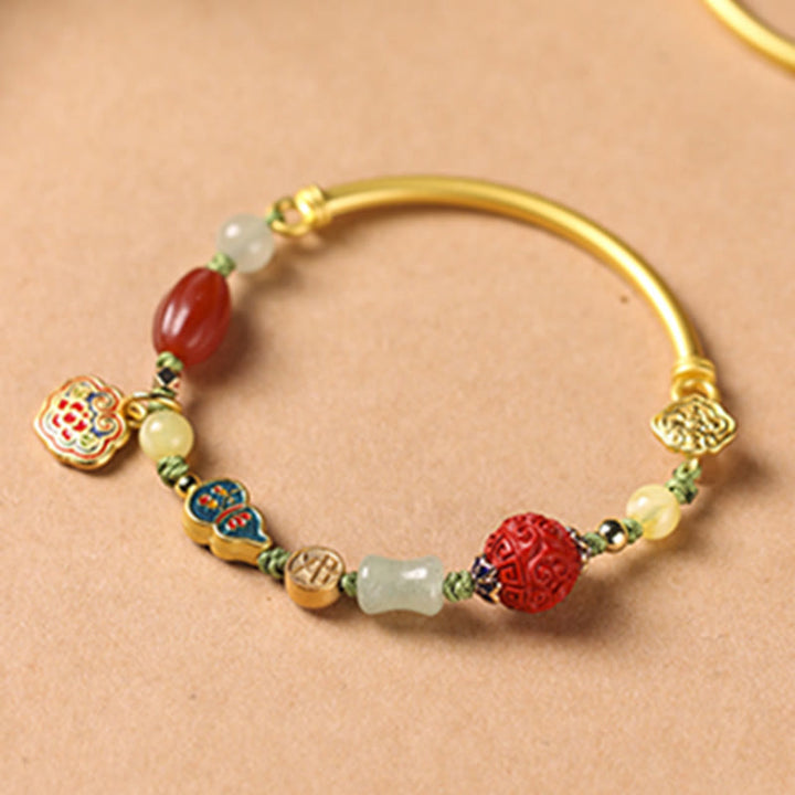 Buddha Stones Tibetisches Glückswolken-Armband für Wohlstand, Glück und Reichtum - image 5