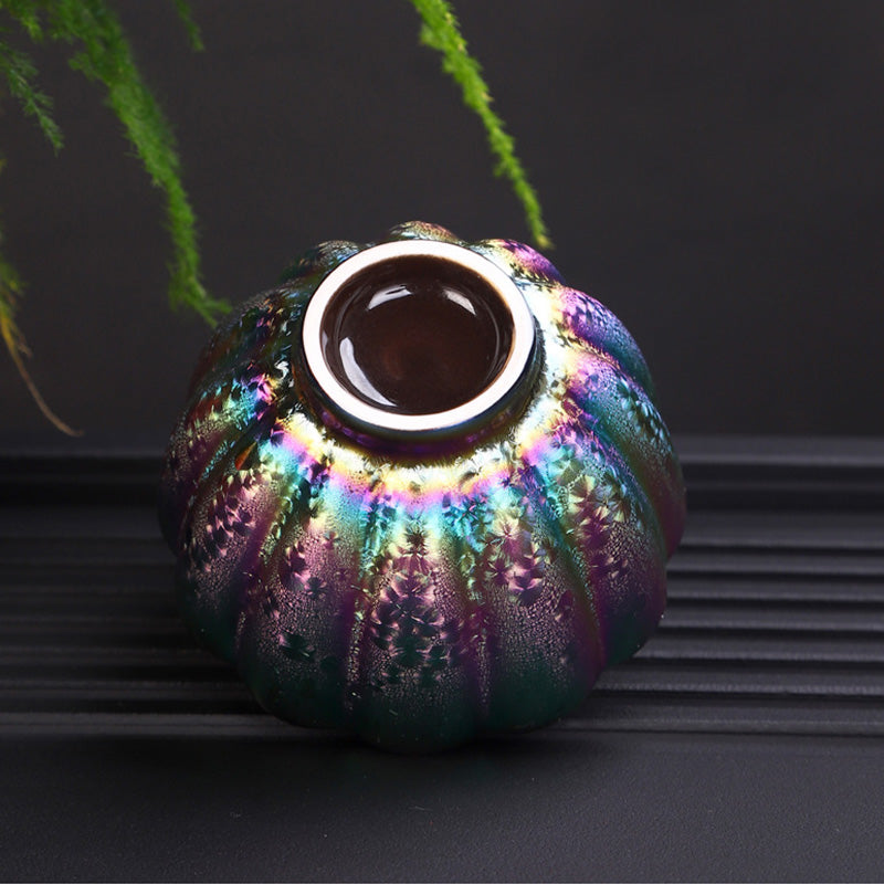 Buddha Stones, Regenbogenfarben, Jianzhan-Keramik-Teetasse, Kung-Fu-Teetasse, Schüssel - image 6