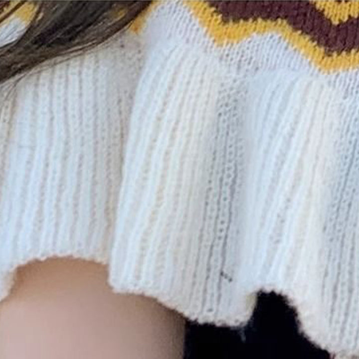 Tibetischer Schal mit Buddha Stonesn, bunt gestreift, Wellenlinie, Quasten, gemütlicher Winter-Reiseschal - image 19