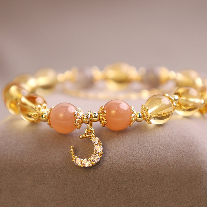 Armband mit Citrin und reichlich Energie von Buddha Stones