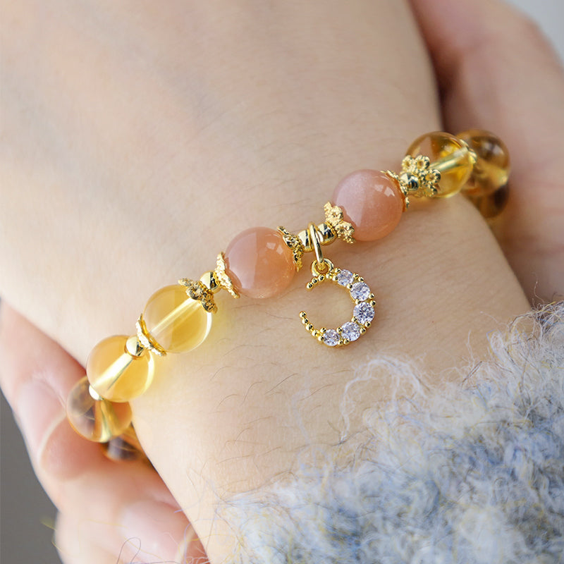 Armband mit Citrin und reichlich Energie von Buddha Stones