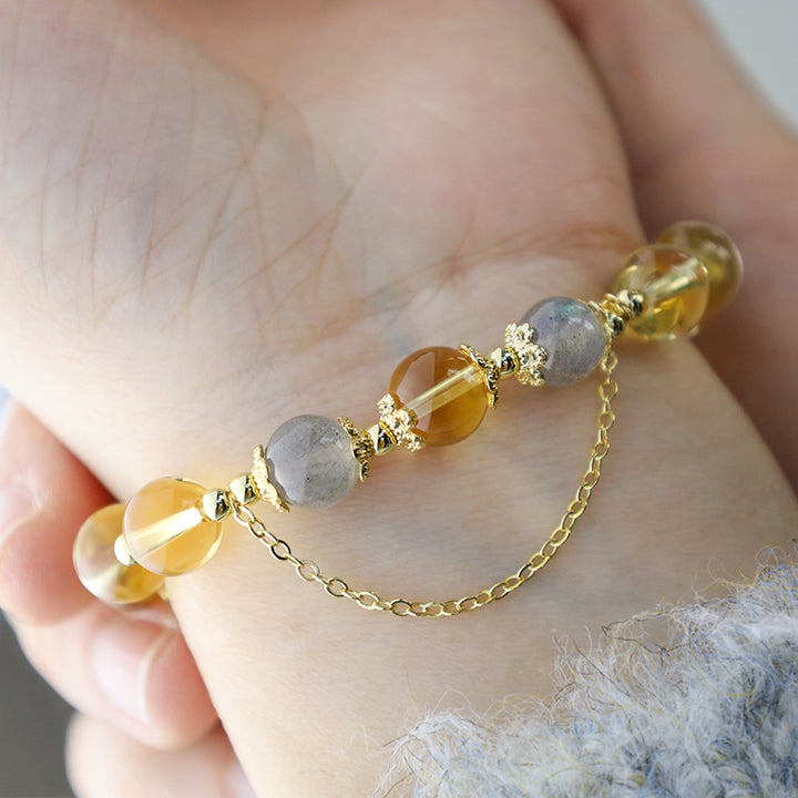 Armband mit Citrin und reichlich Energie von Buddha Stones