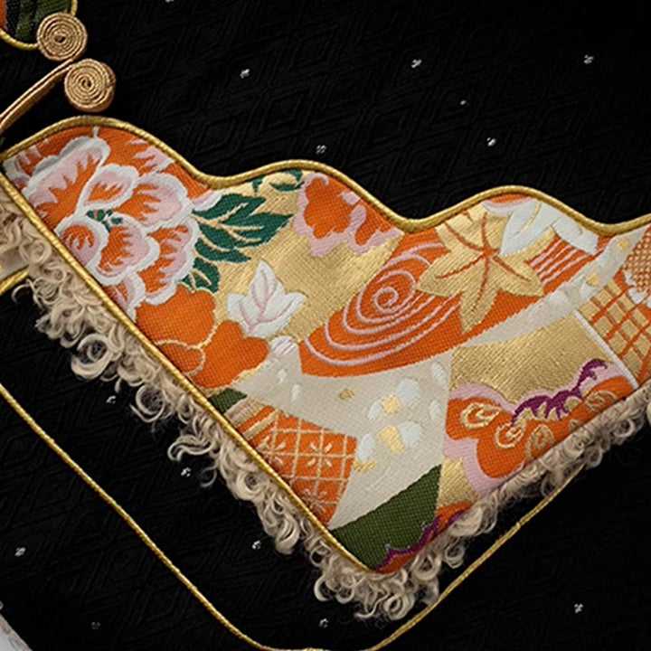 Buddha Stones Tibetische Kleidung Lhasa Fleece gefüttertes Top Winter Damen Kleidung - image 10