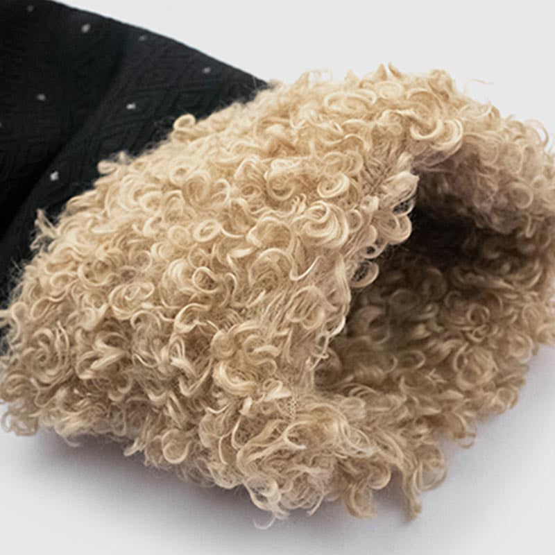 Buddha Stones Tibetische Kleidung Lhasa Fleece gefüttertes Top Winter Damen Kleidung - image 5