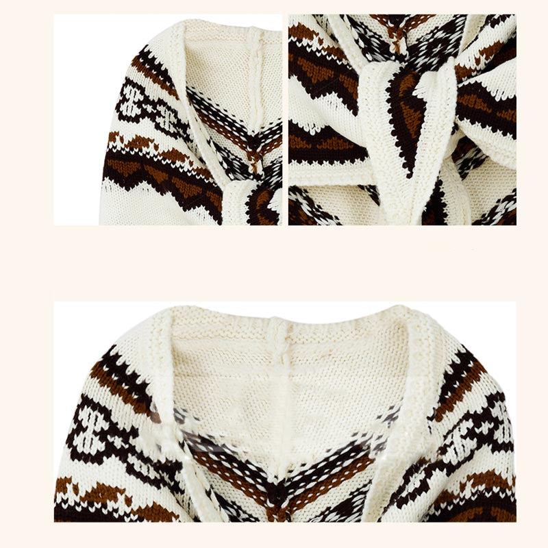 Buddha Stones Tibetischer Dreiecksschal, gestreift, Quasten, Winter, gemütlich, Reiseschal, Wickeltuch - image 11