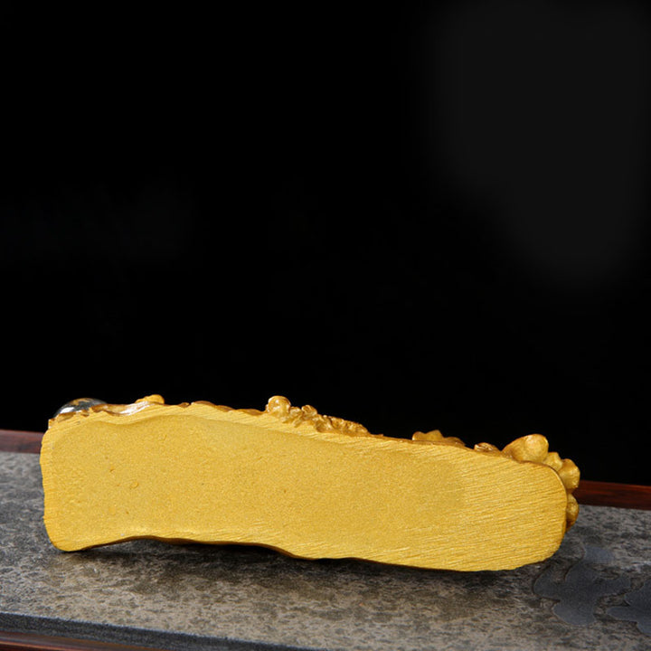 Buddha Stones, Jahr des Drachen, farbwechselndes Kunstharz, Pferd, Glück, Tee, Haustier, Heimfigur, Dekoration - image 13