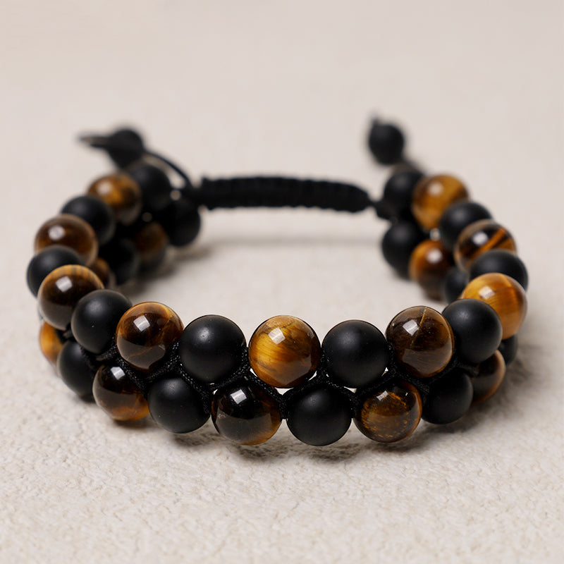 Schutz-Tigerauge-Armband - Tigerauge (Handgelenkumfang 17–28 cm) - image 1