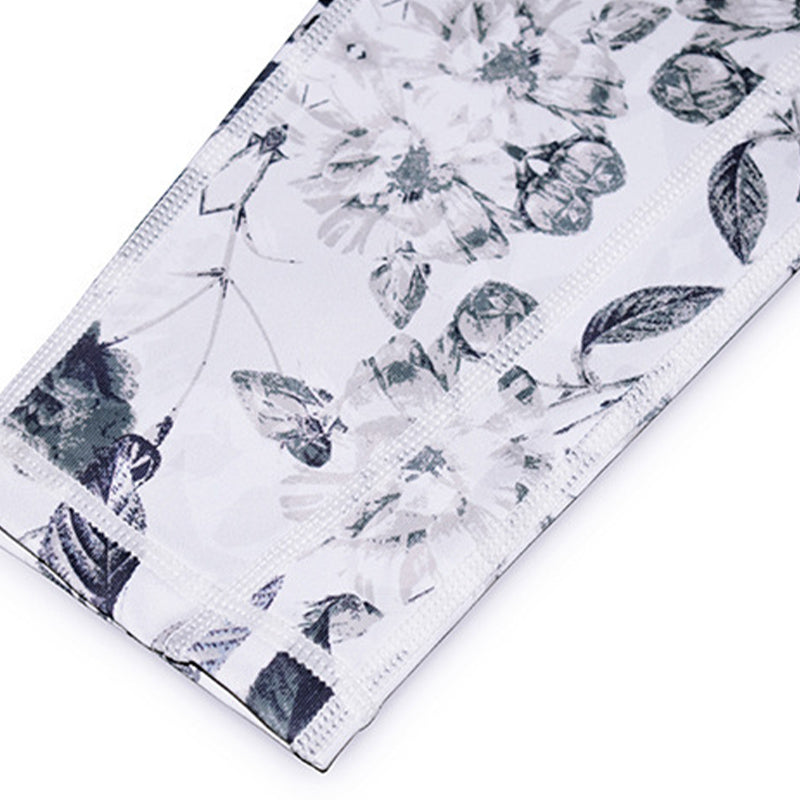 Buddha Stones Blumen Blätter Hose Sport Fitness Yoga Leggings Damen Yogahose - image 9