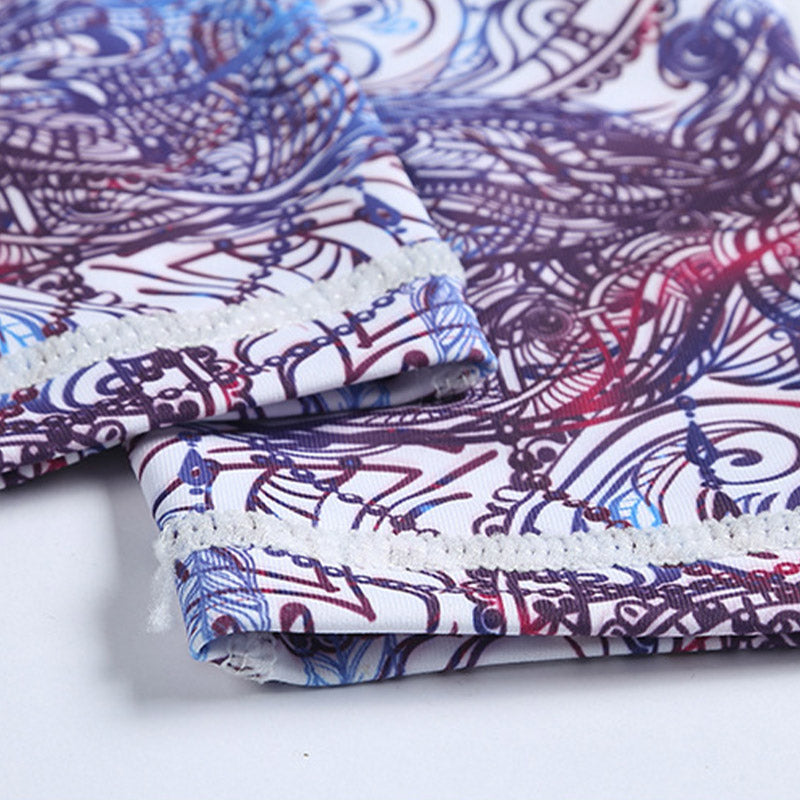 Buddha Stones ​​Blumen Blätter Vögel Hose Sport Fitness Yoga Leggings Damen Yogahose - image 12