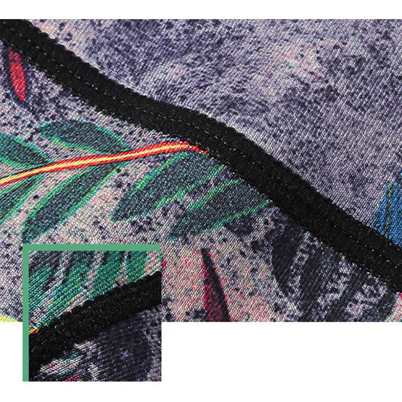 Buddha Stones Rot Blau Pfauenfeder Hose Sport Fitness Yoga Leggings Damen Yogahose - image 11