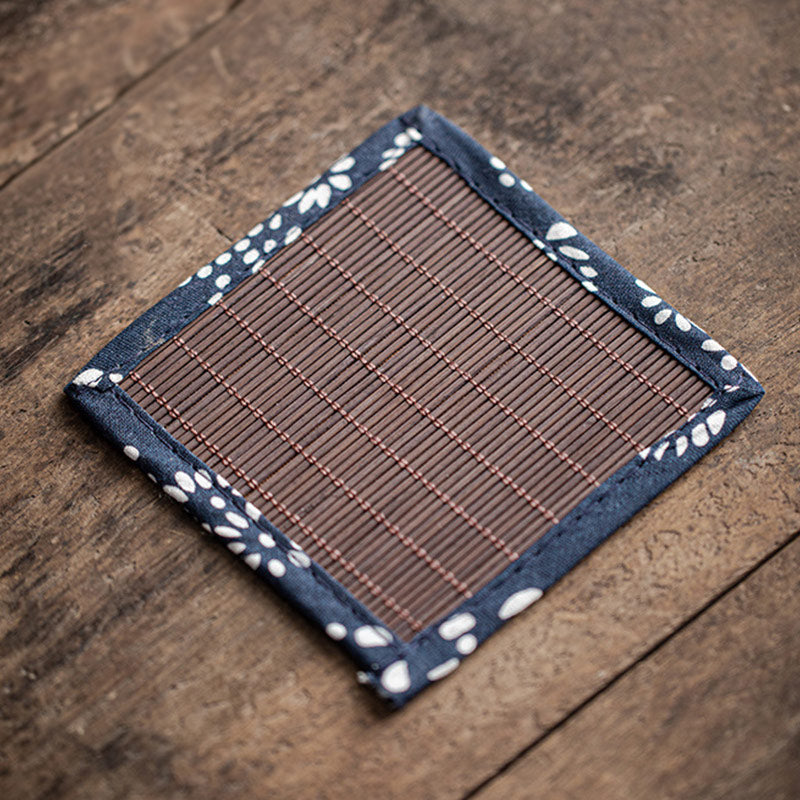 Buddha Stones, Mini-Glückskatze, Kätzchen, Teehaustier, Keramik, Schreibtisch-Figur, Dekoration mit Bambusmatte - image 8