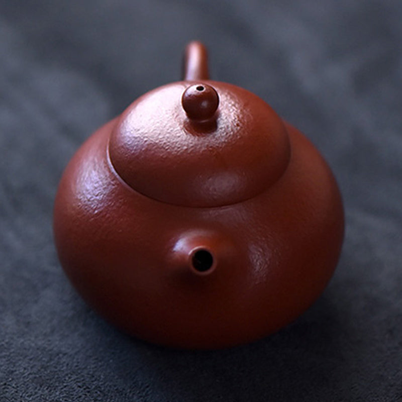 Buddha Stones Yixing All Handmade Wen Dan Brown Purple Clay Kung Fu Teekanne - image 9