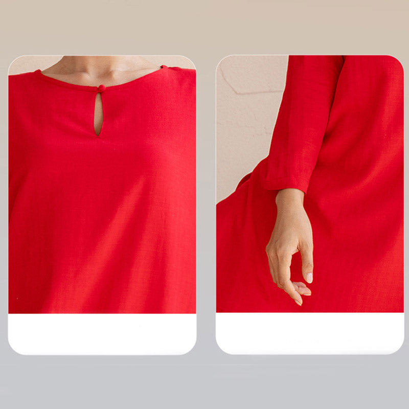 Buddha Stones 2-teiliges schlichtes Design Tai Chi Meditation Yoga Kleidung Top Hosen Damen Set - image 19