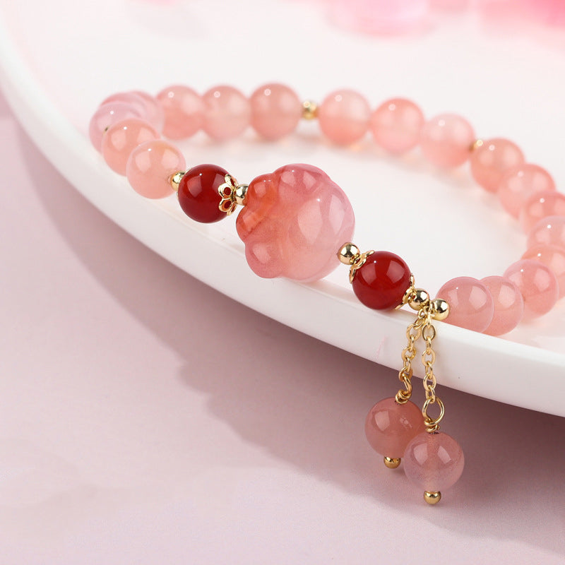 Buddha Stones Natürliches Yanyuan-Achat-Katzenkrallen-Pfoten-Positiv-Armband - image 3