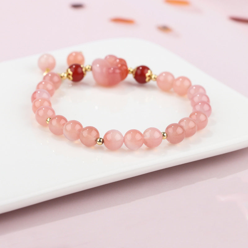 Buddha Stones Natürliches Yanyuan-Achat-Katzenkrallen-Pfoten-Positiv-Armband - image 4