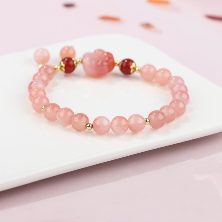 Buddha Stones Natürliches Yanyuan-Achat-Katzenkrallen-Pfoten-Positiv-Armband - image 4