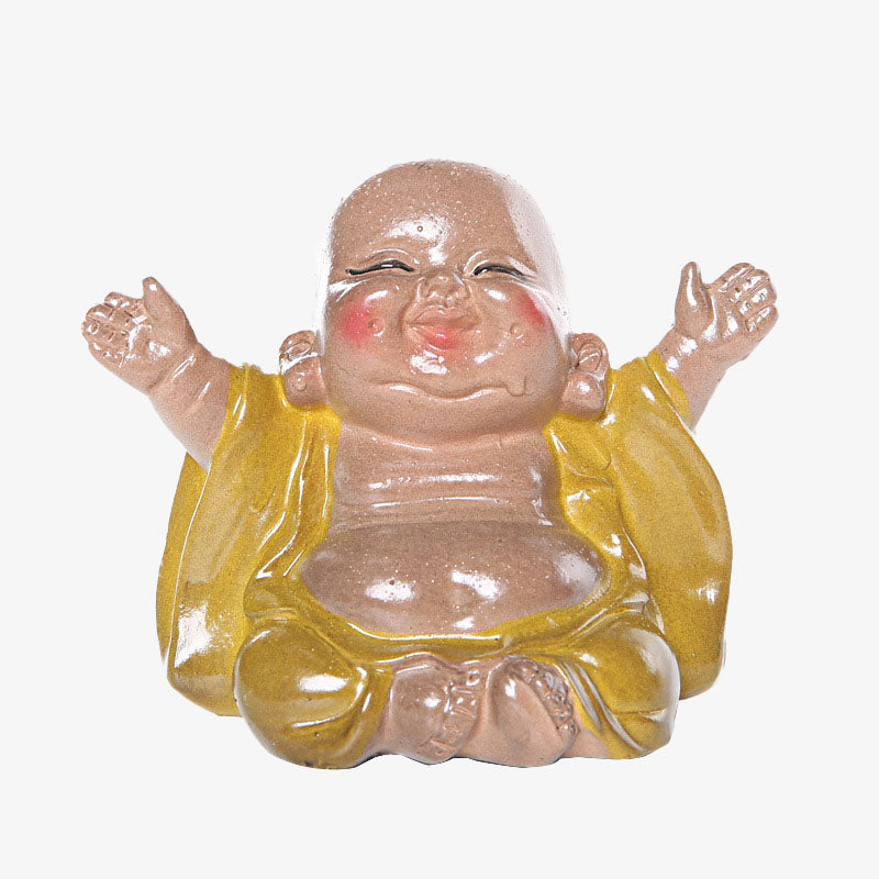 Buddha Stones, Farbwechsel, lachender Buddha, Kunstharz, Teehaustier, Reichtum, Heimfigur, Dekoration - image 10