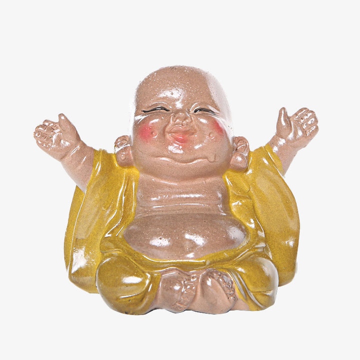 Buddha Stones, Farbwechsel, lachender Buddha, Kunstharz, Teehaustier, Reichtum, Heimfigur, Dekoration - image 10