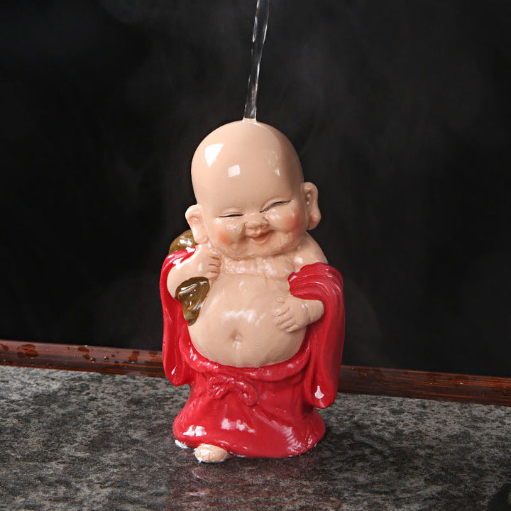 Buddha Stones, Farbwechsel, lachender Buddha, Kunstharz, Teehaustier, Reichtum, Heimfigur, Dekoration - image 15