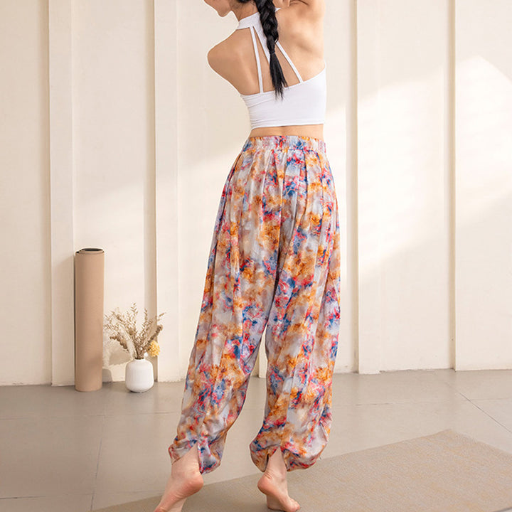 Buddha Stones Schlichtes Design Hose Sport Fitness Yoga Damen Yogahose - image 7