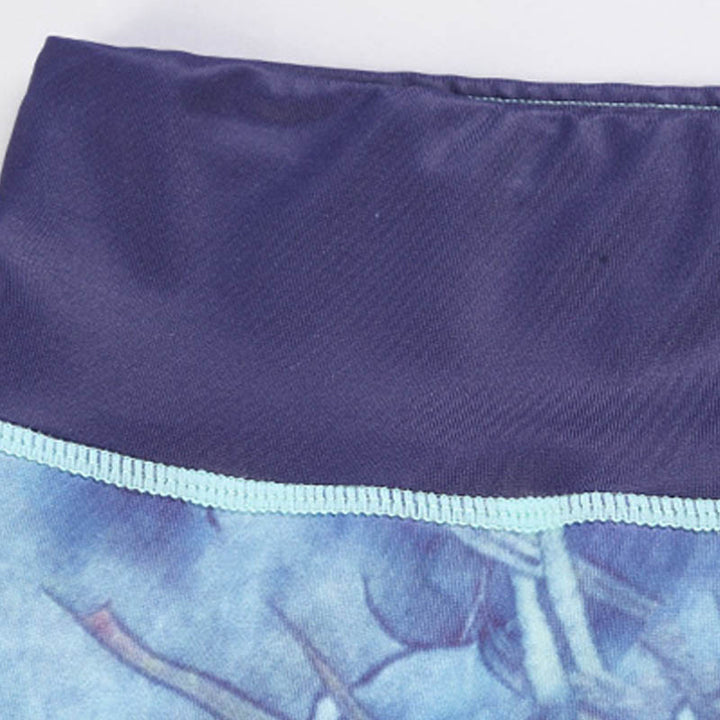 Buddha Stones Lotus Flower Print Design Hose Sport Fitness Yoga Leggings Damen Yogahose - image 15