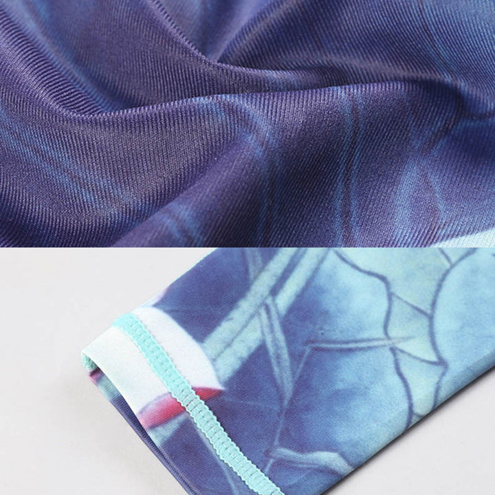 Buddha Stones Lotus Flower Print Design Hose Sport Fitness Yoga Leggings Damen Yogahose - image 16