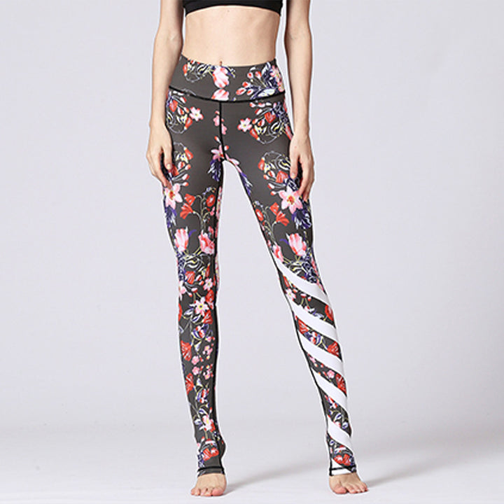 Buddha Stones Lotusblume Blumendruck Design Hose Sport Fitness Yoga Leggings Damen Yogahose - image 30