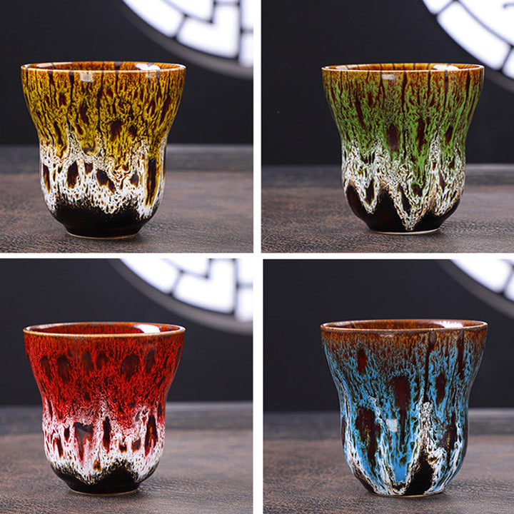 Buddha Stones Vintage-Kaffeebecher, Teetasse, Keramik, 150 ml - image 18