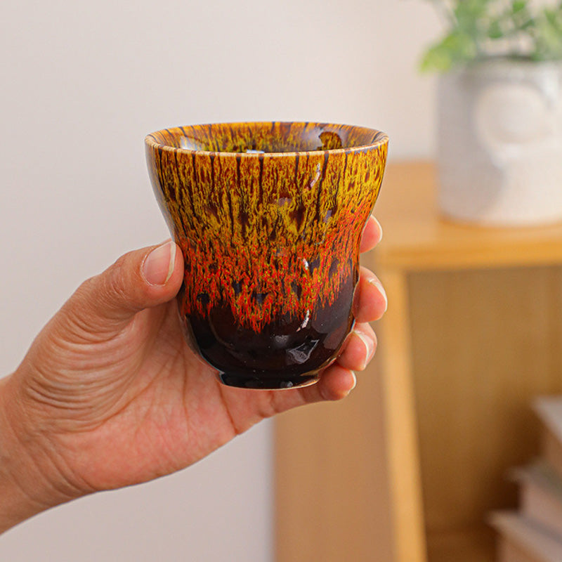 Buddha Stones Vintage-Kaffeebecher, Teetasse, Keramik, 150 ml - image 14