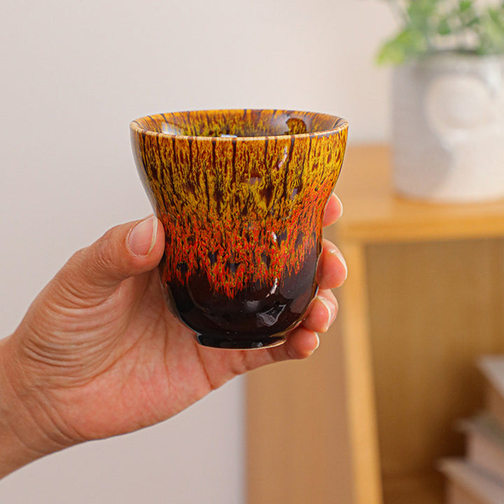 Buddha Stones Vintage-Kaffeebecher, Teetasse, Keramik, 150 ml - image 14