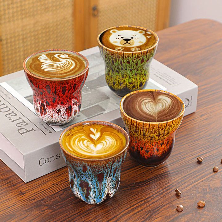 Buddha Stones Vintage-Kaffeebecher, Teetasse, Keramik, 150 ml - image 21