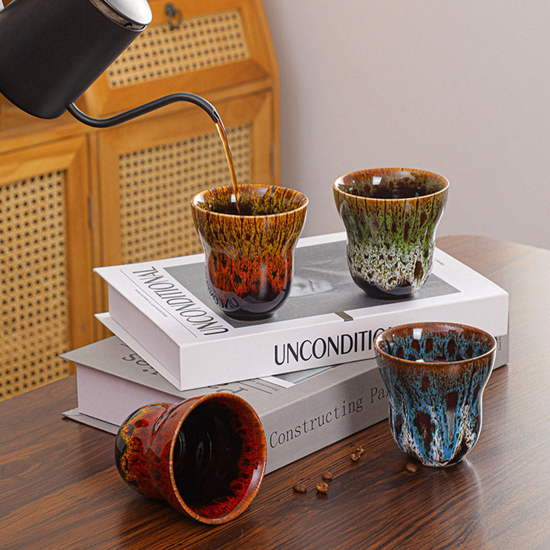 Buddha Stones Vintage-Kaffeebecher, Teetasse, Keramik, 150 ml - image 20
