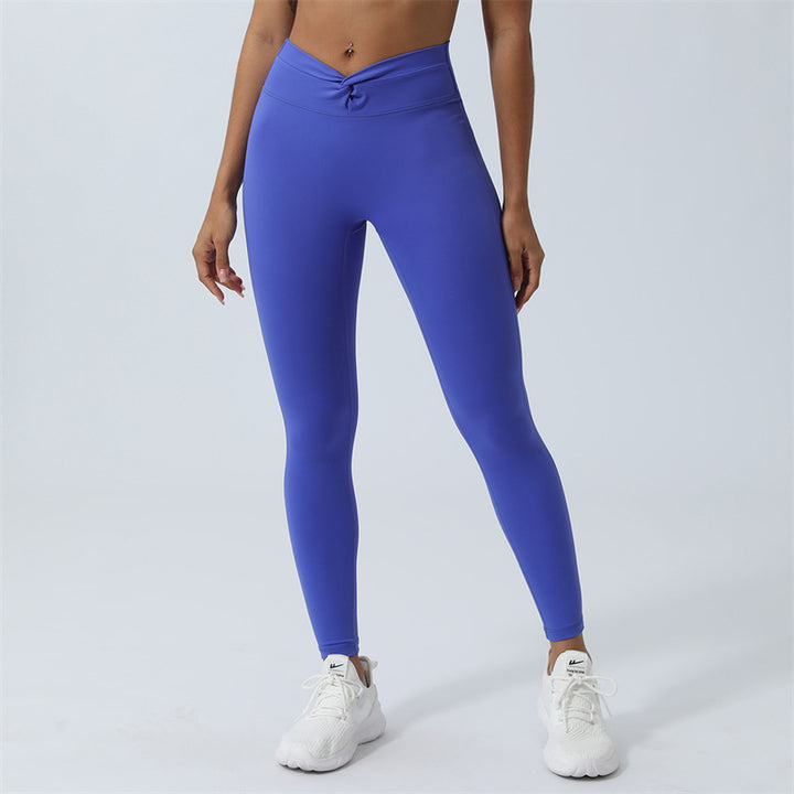 Buddha Stones Workout, langärmlig, kreuz und quer, rückenfreies Oberteil, T-Shirt, Leggings, Sport, Fitness, Yoga, Outfit - Hose - Blau - US 8-10, UK/AU 12-14, EU 40-42 (XL) - image 29