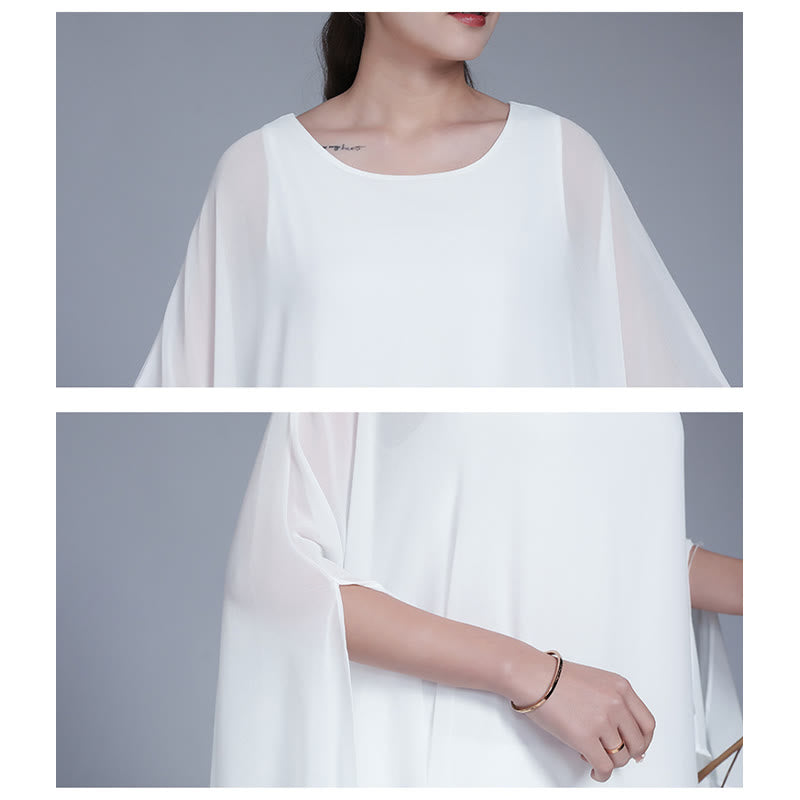 Buddha-Steine, einfaches Muster, Midikleid, weite Hose, Meditation, spirituelle Zen-Praxis, Yoga, Tanzkleidung - image 7