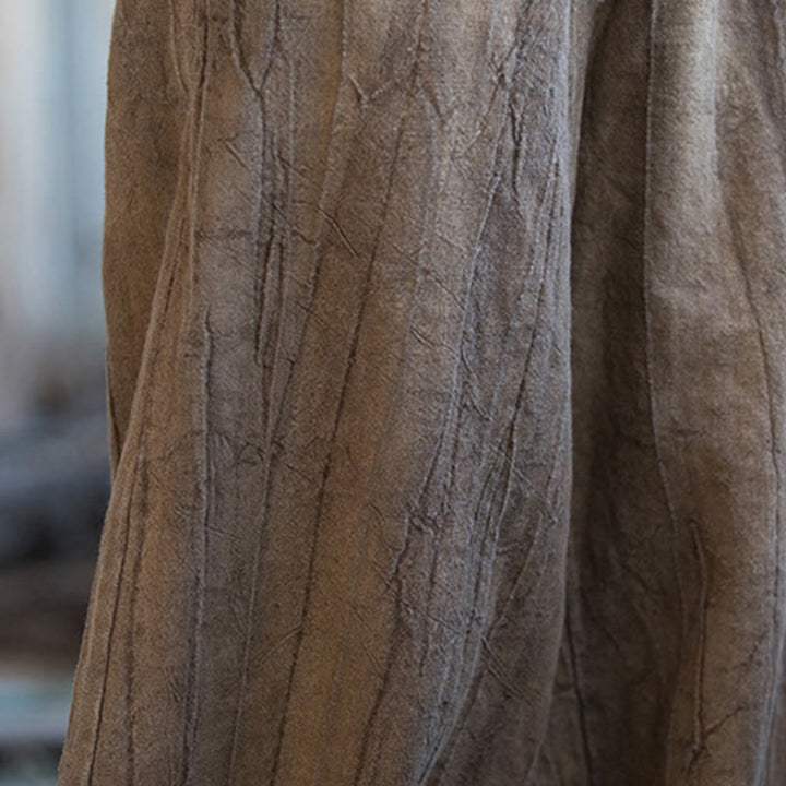 Buddha Stones Retro Batik-Haremshose, lässige Yogahose für Damen mit Taschen - image 27