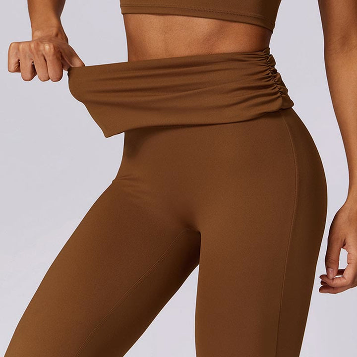 Buddha Stones Ärmelloses rückenfreies Träger-Tanktop, BH, ausgestellte Hose, Sport, Fitness, Yoga - image 73