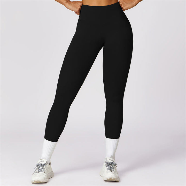 Buddha Stones Damen Kurzarm-T-Shirt, Oberteil, hohe Taille, Leggings, Hose für Sport, Yoga - Schwarz - Hose - US 8-10, UK/AU 12-14, EU 40-42 (XL) - image 7