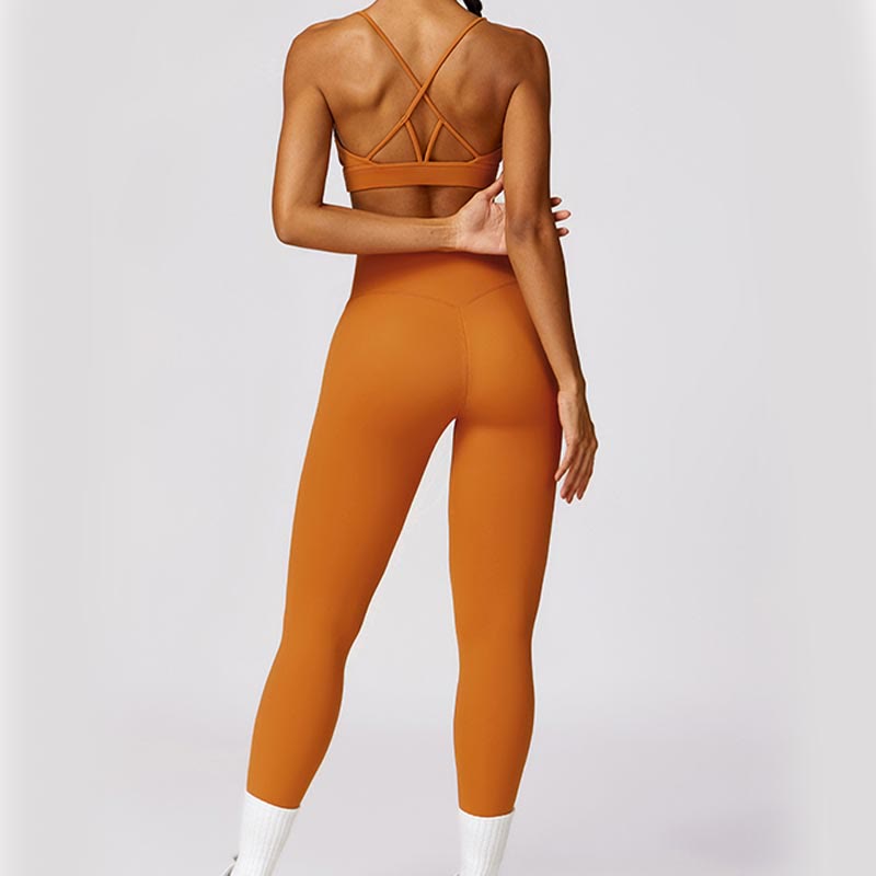 Buddha Stones Damen Kurzarm-T-Shirt, Oberteil, hohe Taille, Leggings, Hose für Sport, Yoga - image 25