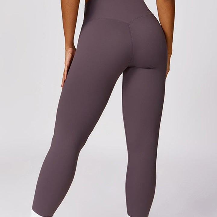 Buddha Stones Damen Kurzarm-T-Shirt, Oberteil, hohe Taille, Leggings, Hose für Sport, Yoga - image 51