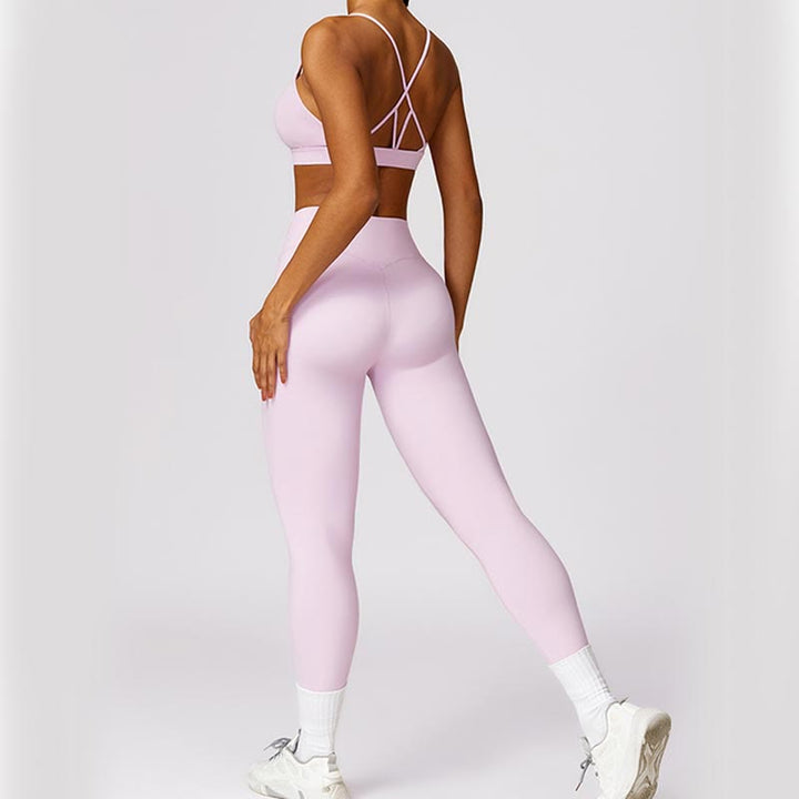 Buddha Stones Damen Kurzarm-T-Shirt, Oberteil, hohe Taille, Leggings, Hose für Sport, Yoga - image 78