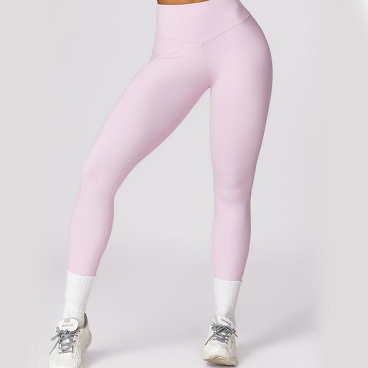 Buddha Stones Damen Kurzarm-T-Shirt, Oberteil, hohe Taille, Leggings, Hose für Sport, Yoga - image 74