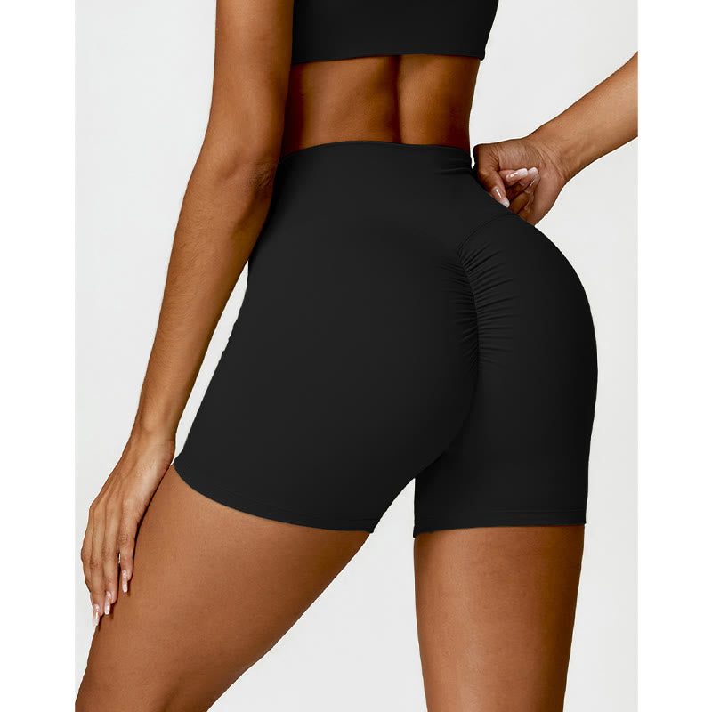 Buddha Stones Gym Sport Yoga Rückenfreier BH Crop Tank Top Shorts - image 10