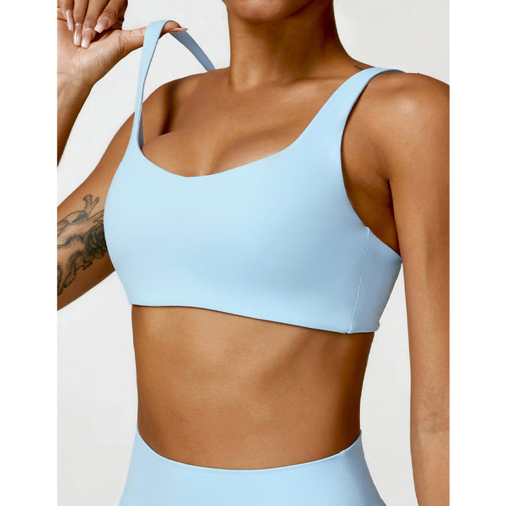 Buddha Stones Gym Sport Yoga Rückenfreier BH Crop Tank Top Shorts - image 14