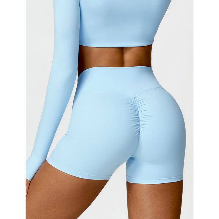 Buddha Stones Gym Sport Yoga Rückenfreier BH Crop Tank Top Shorts - image 23