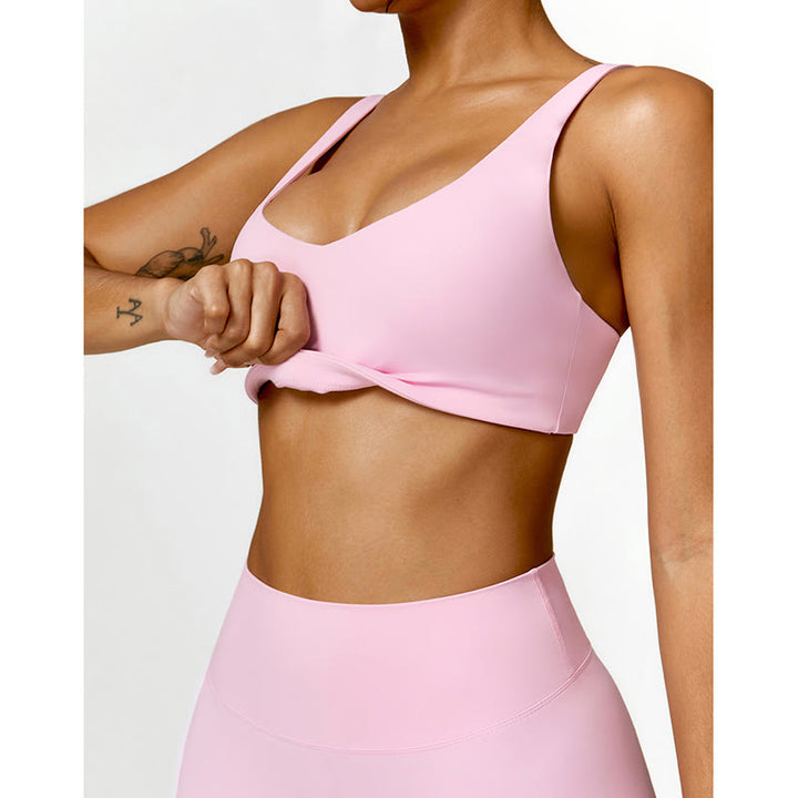 Buddha Stones Gym Sport Yoga Rückenfreier BH Crop Tank Top Shorts - image 39