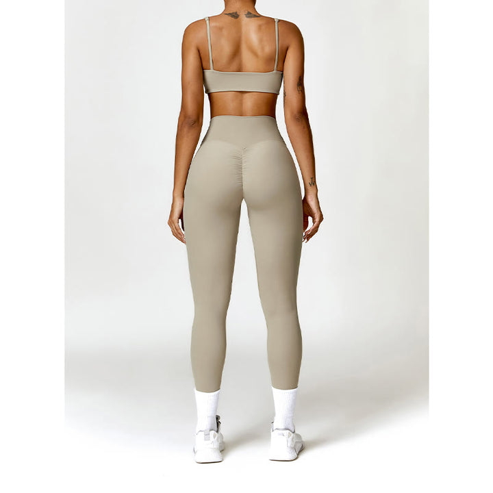 Buddha Stones Gym Sport Yoga Rückenfreier BH Crop Tank Top Shorts - image 60