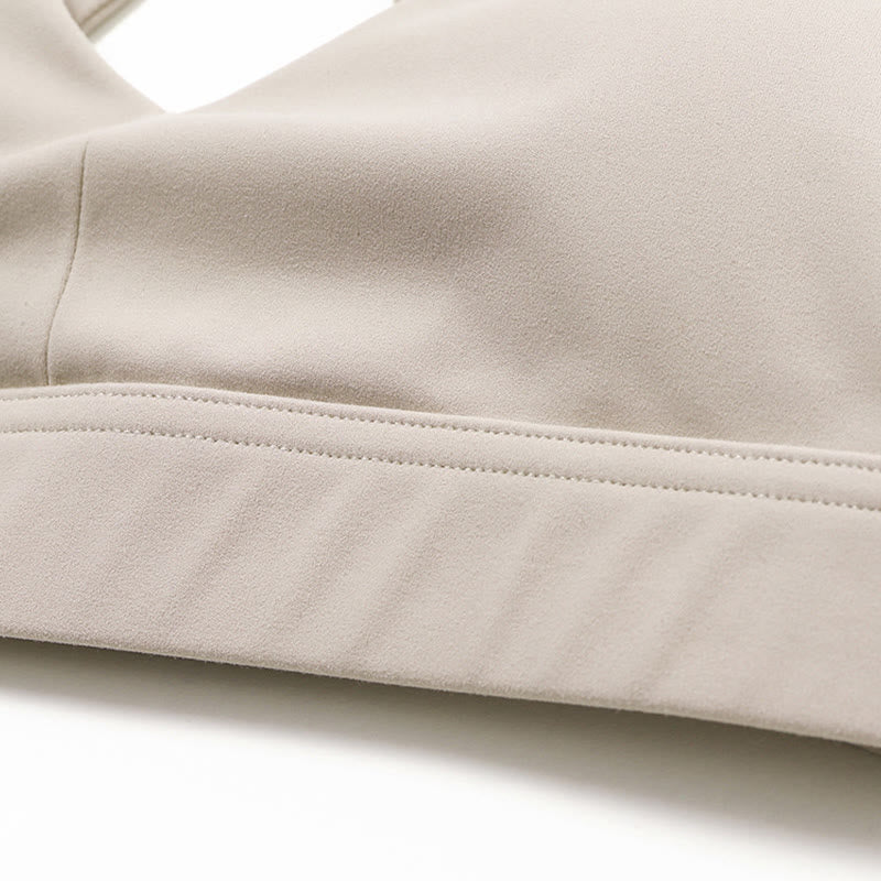 Buddha Stones Gym Sport Yoga Rückenfreier BH Crop Tank Top Atmungsaktive Shorts - image 37