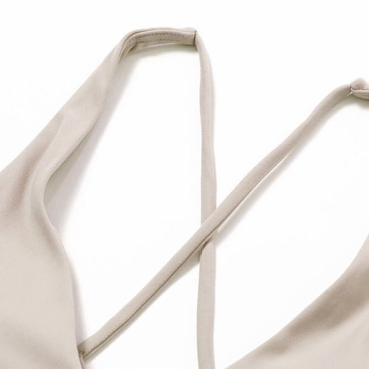 Buddha Stones Gym Sport Yoga Rückenfreier BH Crop Tank Top Atmungsaktive Shorts - image 32