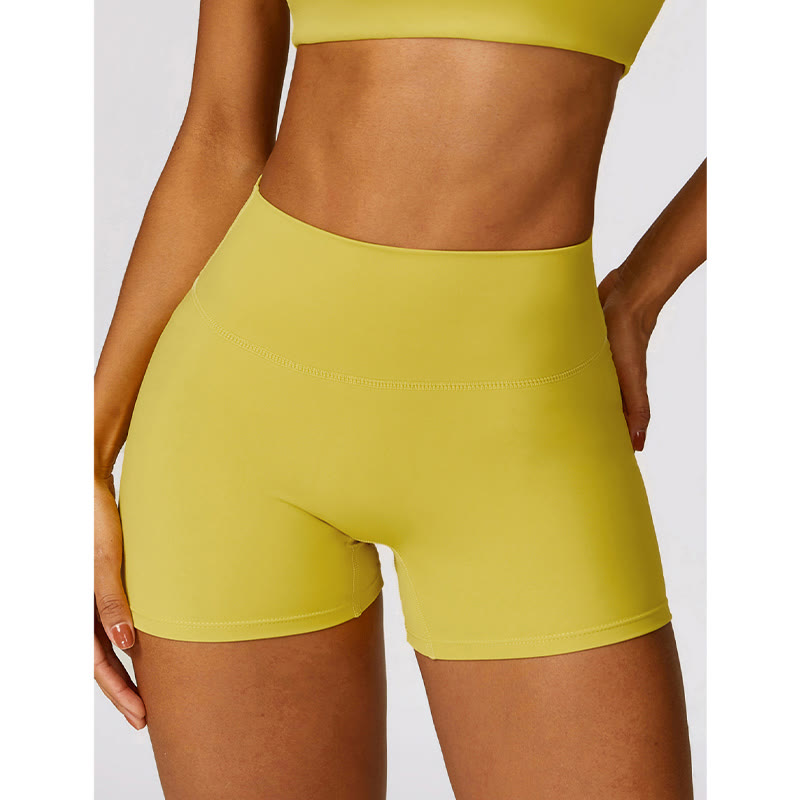 Buddha Stones Gym Sport Yoga Rückenfreier BH Crop Tank Top Atmungsaktive Shorts - image 44