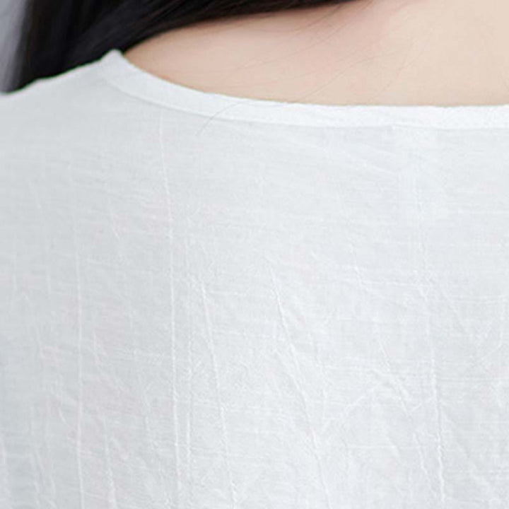 Buddha Stones ​​2-teiliges einfarbiges Midikleid mit weitem Bein, geeignet für Meditation, spirituelle Zen-Übungen, Yoga und Tanz - image 11